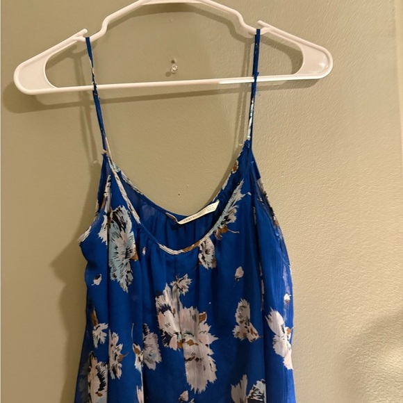 Zara Trafaluc Blue Maxi A-Line Skirt for Resort Wear - Picture 3 of 5